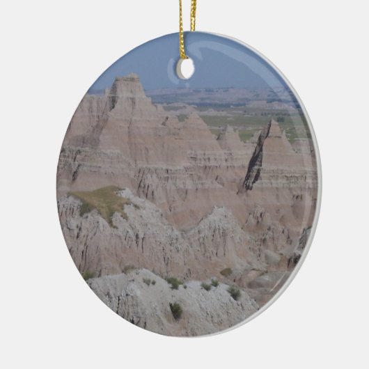 Badlands kerstboomversiering keramisch ornament (Links)