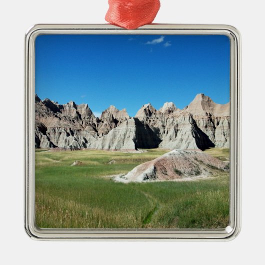 Badlands Metalen Ornament (Voorkant)