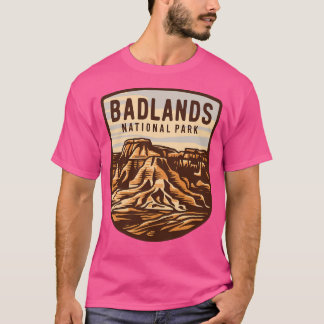 Badlands Nationaal Park Landschap T-shirt