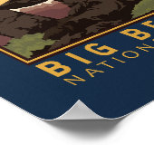 Badlands National Park Balanced Rock Embleem Poster (Hoek)