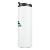 Badlands National Park Mountain Sun Thermosbeker (Geroteerd rechts)