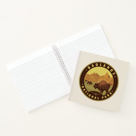 Badlands National Park Notitieboek (Binnen)