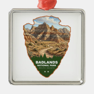 Badlands National Park Pijl Metalen Ornament