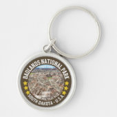 Badlands National Park Plains Landscape Sleutelhanger (Voorkant)