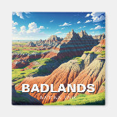 Badlands National Park Reizen Magneet (Voorkant)