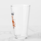 Badlands National Park Retro Bison Souvenir Glas (Links)