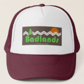 Badlands National Park Retro Trucker Pet (Voorkant)