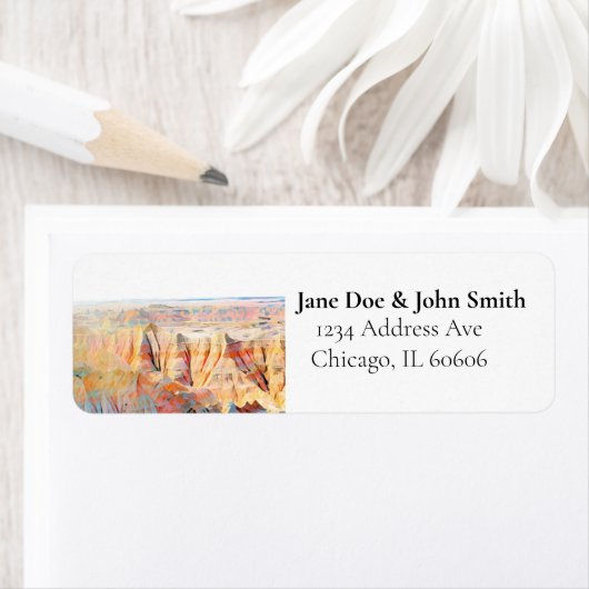 Badlands National Park Return Address Labels (Insitu)