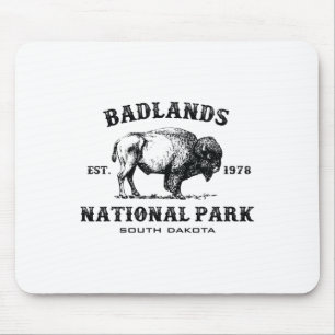 Badlands National Park South Dakota Amerikaanse Bi Muismat