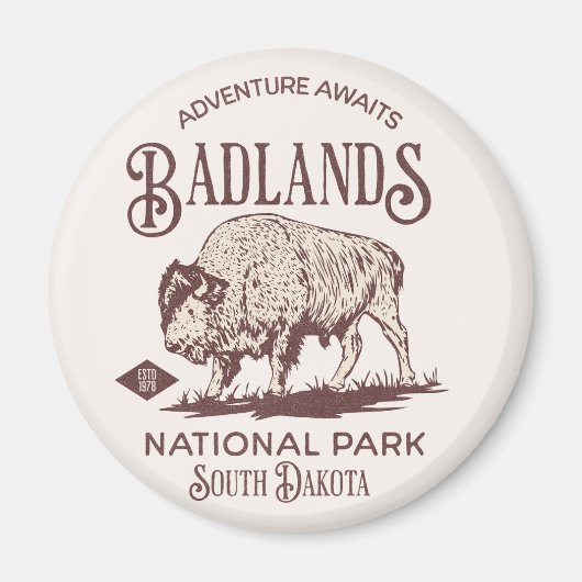 Badlands National Park South Dakota Magneet (Voorkant)