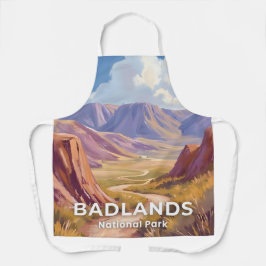 Badlands National Park South Dakota Reis Kunst Schort