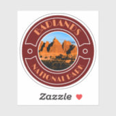 Badlands National Park South Dakota roadtrip Sticker (Vel)