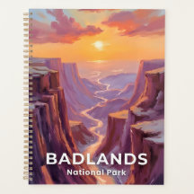 Badlands National Park South Dakota Schilderij