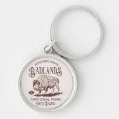 Badlands National Park South Dakota Sleutelhanger (Voorkant)