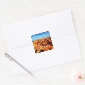 Badlands National Park,South Dakota Vierkante Sticker (Envelop)