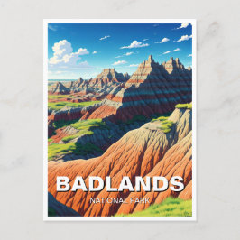 Badlands National Park Souvenir Briefkaart