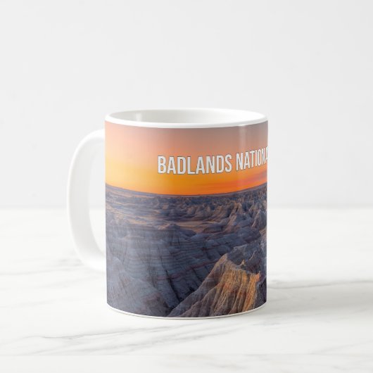 Badlands National Park Souvenir Mug Koffiemok (Voorkant links)