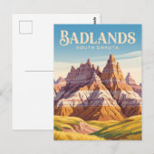 Badlands National Park VS Briefkaart (Voorkant / Achterkant)