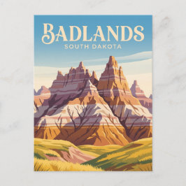 Badlands National Park VS Briefkaart