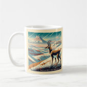 Badlands National Park Winter Souvenir Gift Koffiemok (Links)