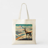 Badlands National Park Winter Souvenir Gift Tote Bag (Achterkant)