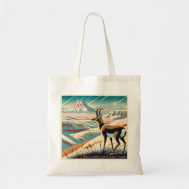 Badlands National Park Winter Souvenir Gift Tote Bag