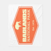 Badlands NP 3 Fleece Deken (Voorkant)