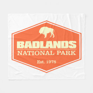 Badlands NP 3 Fleece Deken
