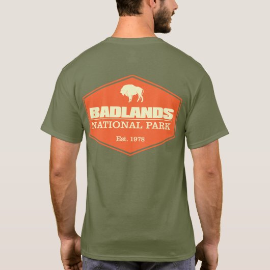 Badlands NP 3 T-shirt (Achterkant)