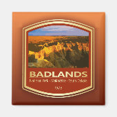 Badlands NP (PF1) Magneet (Voorkant)