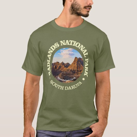 Badlands NP (rd)2 T-shirt (Voorkant)