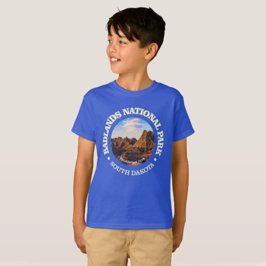 Badlands NP (rd)2 T-shirt (Voorkant volledig)