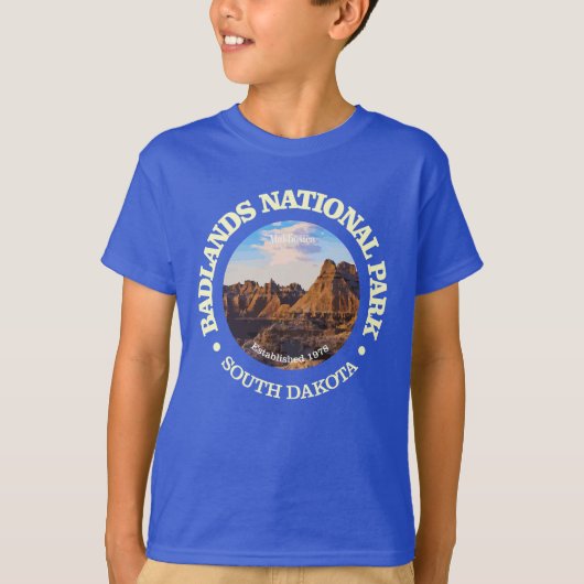 Badlands NP (rd)2 T-shirt (Voorkant)