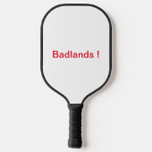 Badlands Pickleball Paddle (Achterkant)