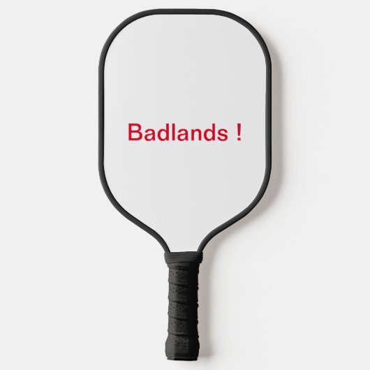 Badlands Pickleball Paddle (Achterkant)