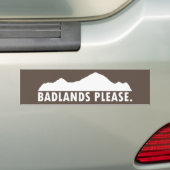 Badlands Please Bumpersticker (Op auto)
