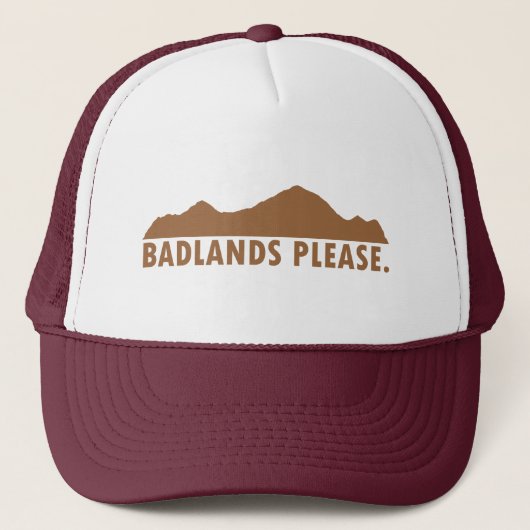 Badlands Please Trucker Pet (Voorkant)