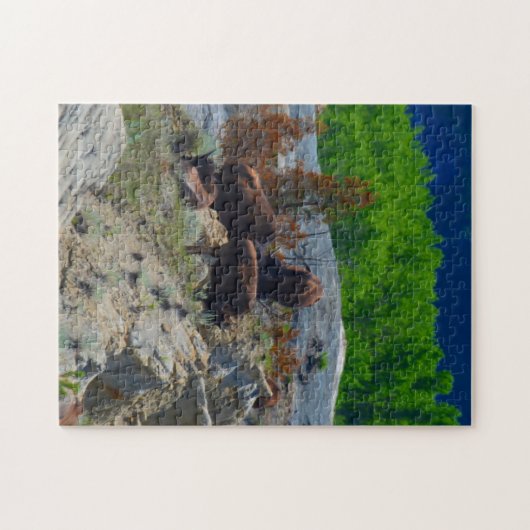 Badlands puzzle legpuzzel (Horizontaal)