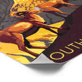 Badlands - reis poster (Hoek)