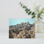 Badlands, South Dakota Briefkaart (Staand voorkant)