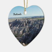 Badlands, South Dakota Keramisch Ornament (Links)