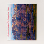 Badlands South Dakota. kerstcadeautjes Legpuzzel (Verticaal)