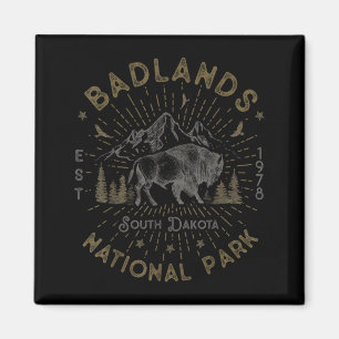 Badlands South Dakota Nationale Parken Buitenland Magneet