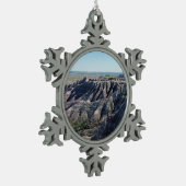Badlands, South Dakota Tin Sneeuwvlok Ornament (Links)