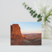 Badlands Sundown Briefkaart (Staand voorkant)