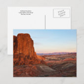 Badlands Sundown Briefkaart (Voorkant / Achterkant)
