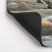 Badlands Sunset Dakota Landschap Muismat (Hoek)