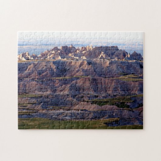 Badlands Sunset South Dakota. Legpuzzel (Horizontaal)