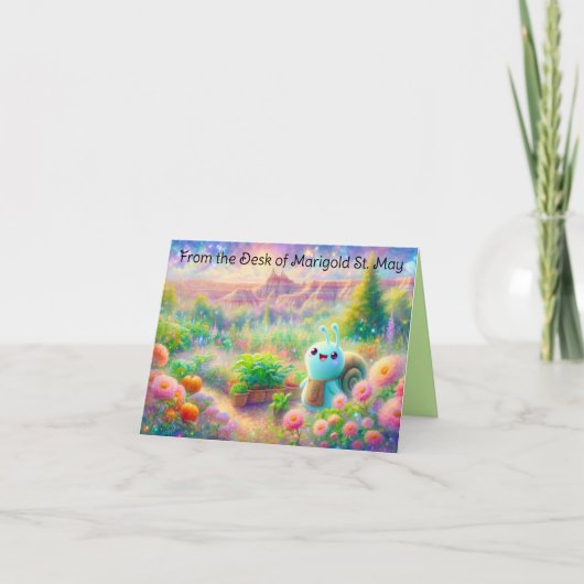 Badlands Tuinieren Slakken Briefkaarten (Voorkant)