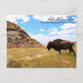 Badlands van North Dakota Briefkaart